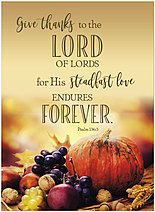 Bountiful Psalm Card H1684U-A